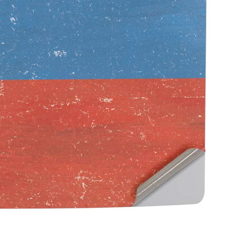 Russian Flag Distressed PS5 Pro Disk Console Skin